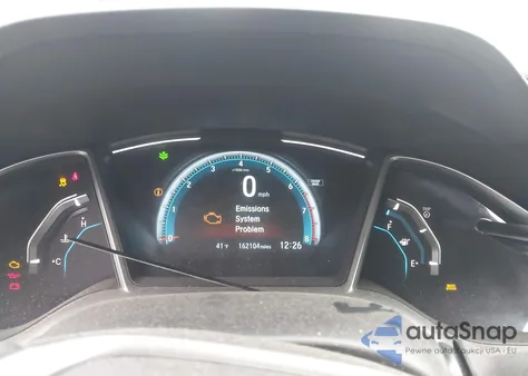 2017 Honda Civic Ex-T из США, поврежденный, VIN 2HGFC1E36HH645593